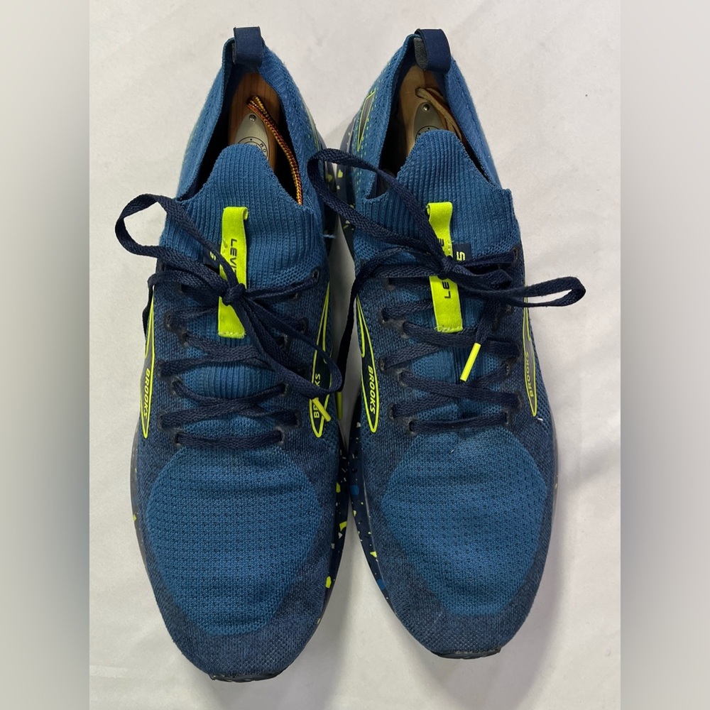 Brooks Levitated Stealthfit 5 Energize Blue Runners Everyday Sneakers Shoe - 13 - Picture 6 of 10